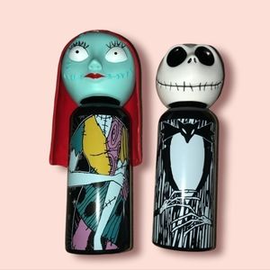 Jack Skellington and Sally Water Bottles
